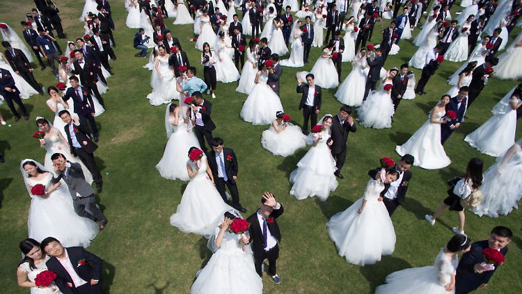 Heiraten wird in China noch immer als ultimatives Lebensziel gesehen.