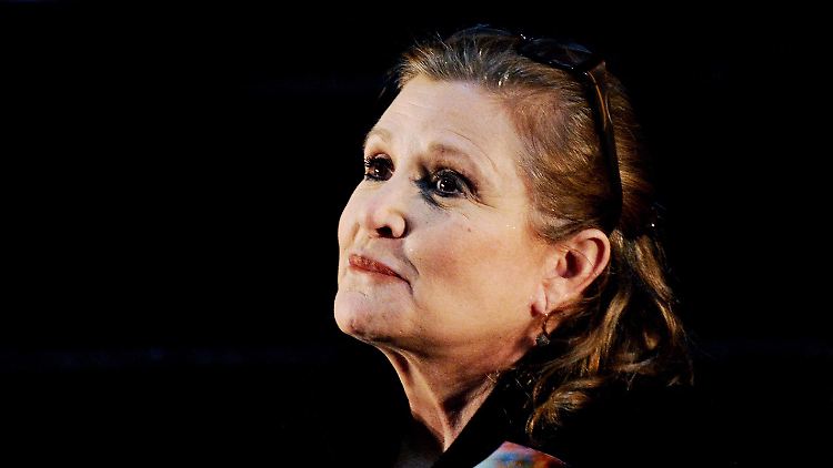 Starb 2016 an den Folgen eines Herzinfarkts: Hollywood-Star Carrie Fisher.