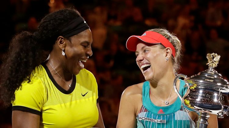 Die Noch-Nummer-eins und die Bald-wieder-Nummer-eins: Serena Williams und Angelique Kerber.