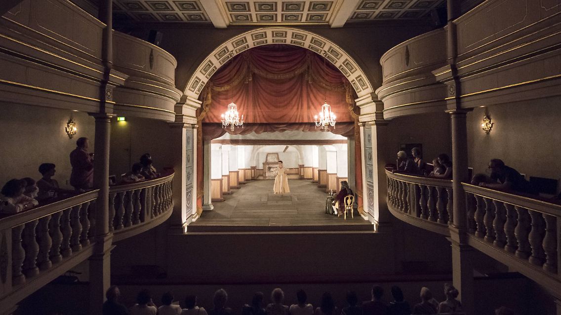 Theateraufführung auf Schloss Friedenstein in Gotha