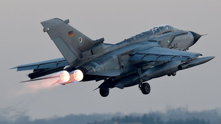 Deutschland operiert mit "Tornado"-Aufklärungsjets über Syrien und Irak.