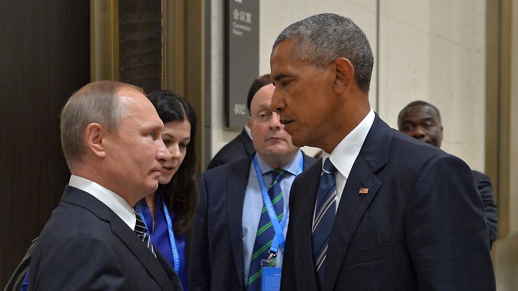 In persönlicher Abneigung verbunden: Wladimir Putin und Barack Obama.