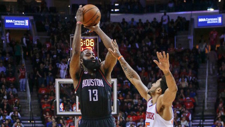 Historische Leistung: Houstons James Harden.