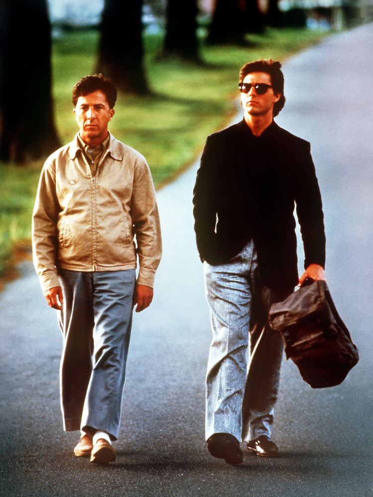 Für "Rain Man" Ray (l.) stand fest: Zum Fliegen kommt nur Qantas in Frage.