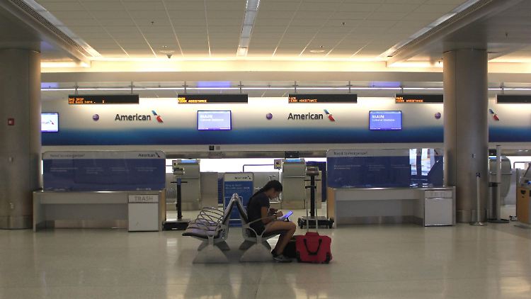 Check-In closed: Auch in Miami (hier ein Bild vom vergangenen Jahr) war das zentrale Computersystem stundenlang lahmgelegt.
