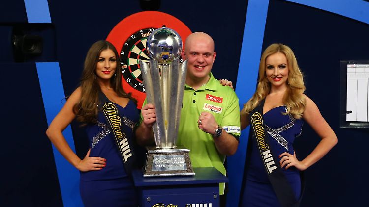 "Das möchte ich für den Rest meines Lebens machen": Michael van Gerwen.