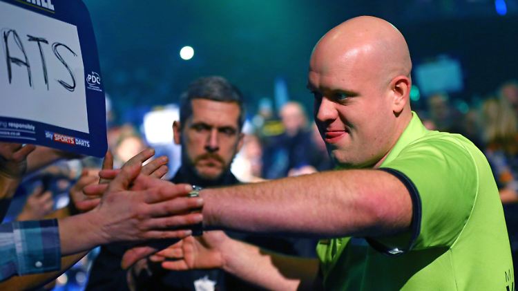 Würde gerne auch mal bei den Olympischen Spielen Pfeile werfen: Michael van Gerwen.