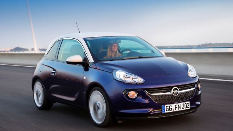 Der Opel Adam ist besonders bei weiblichen Fahrern beliebt.