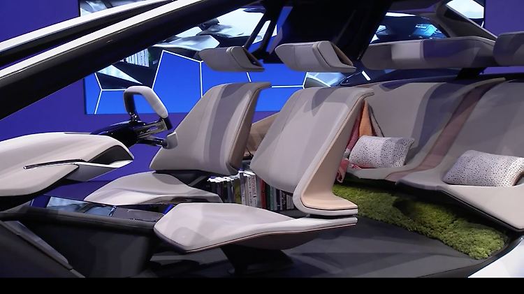So stellt sich BMW den Innenraum seiner Fahrzeuge für die Zukunft vor.