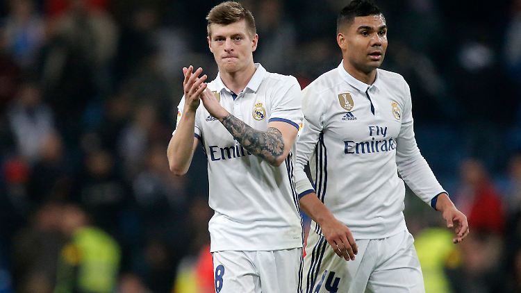 Mehrfach Grund zur Freude: Geburtstagskind Toni Kroos macht einen wichtigen Schritt Richtung Pokal-Achtelfinale.