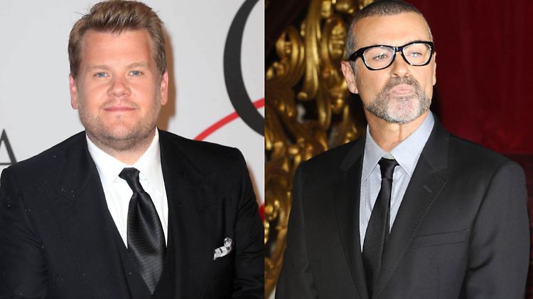 James Corden gedachte mit rührenden Worten seines Idols und Sketchpartners George Michael. 