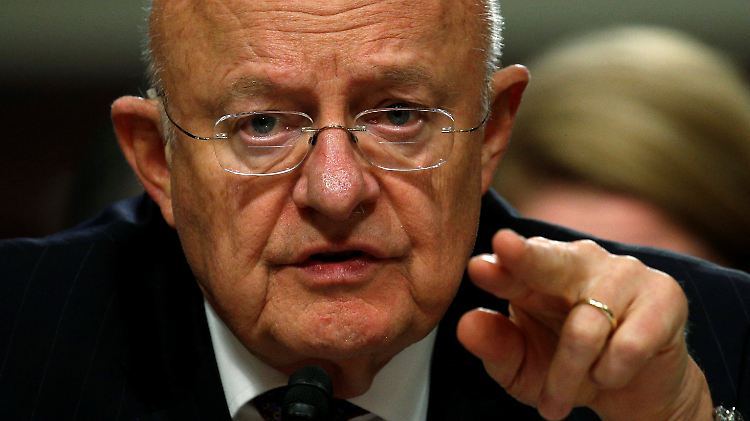 US-Geheimdienstchef James Clapper griff den künftigen Präsidenten, Donald Trump, scharf an. 