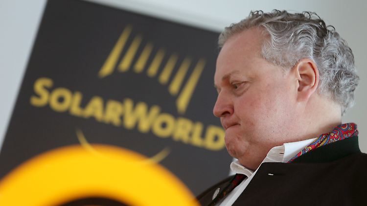 Solarworld-Chef Frank Asbeck, hier eine Archivaufnahme aus dem Jahr 2014.