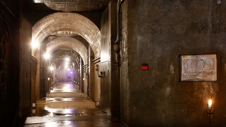 Willkommen im Felsenhotel "La Claustra" in der Schweiz. Das Vier-Sterne-Haus war einst ein Bunker.