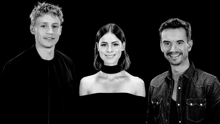 Sie haben beim ESC-Vorentscheid zwar was zu sagen, aber nichts zu entscheiden: Tim Bendzko, Lena Meyer-Landrut und Florian Silbereisen (v.l.).