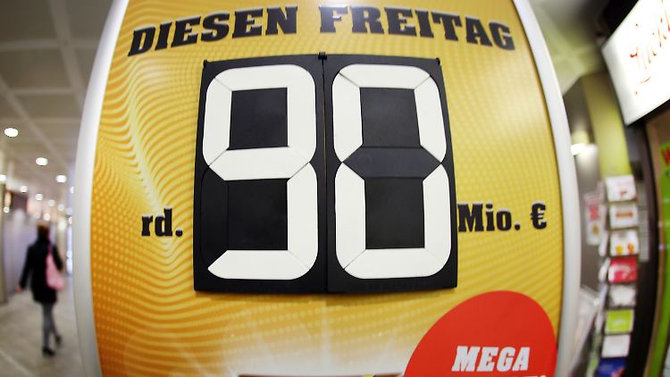 Der Jackpot war auf die Maximalsumme angewachsen.