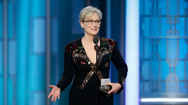 Meryl Streep wurde bei den Golden Globes für ihr Lebenswerk ausgezeichnet. Ihre Rede fand viel Beachtung.