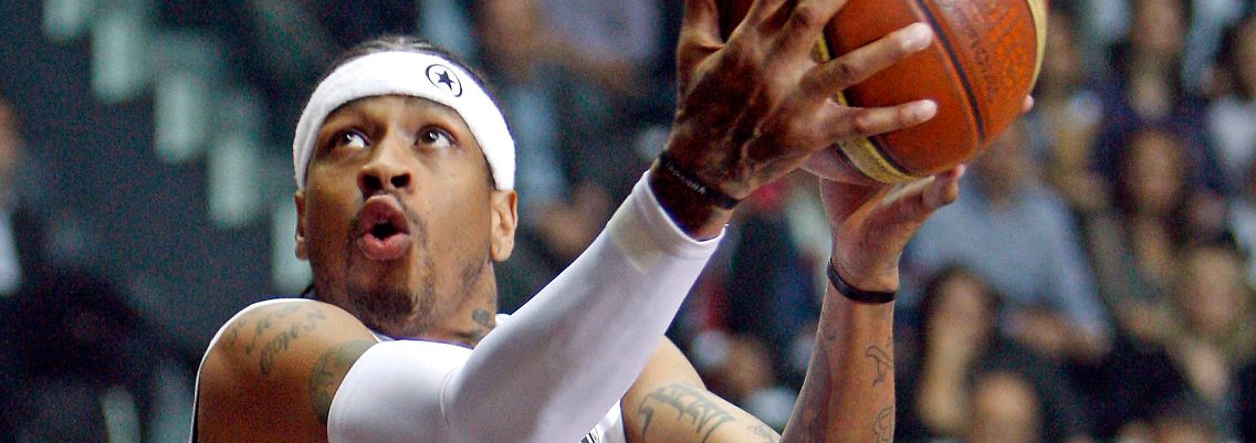 Durchwachsene Leistung: Allen Iverson.
