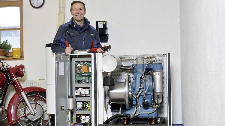 Mini- oder Mikroblockheizkraftwerke beanspruchen nicht mehr Platz als eine konventionelle Heizungsanlage.