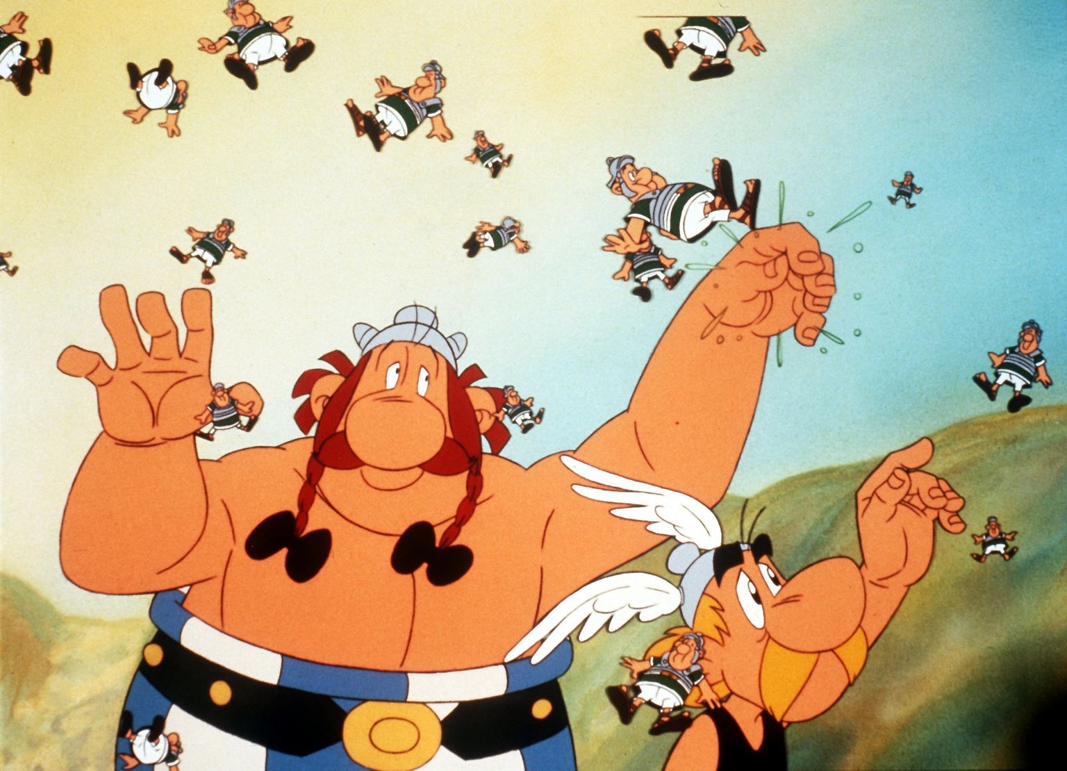 Die berühmtesten Kelten dürften wohl Asterix und Obelix sein. Standhaft wehren sich die Gallier aus dem kleinen Dorf gegen die römische Übermacht.