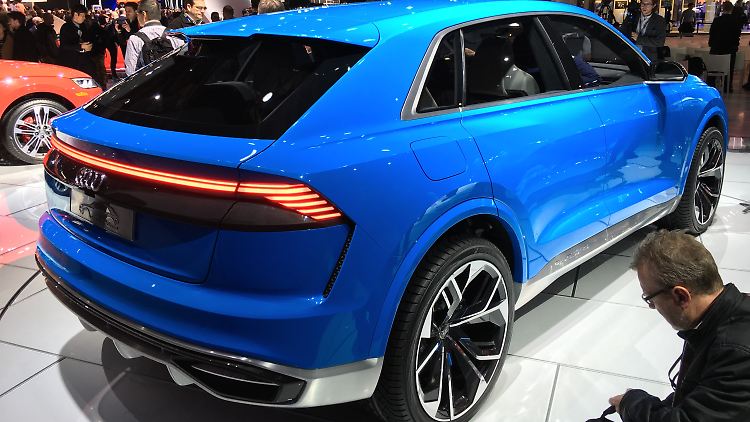 Ob Audi dem Q8 tatsächlich ein LED-Leuchtband ins Heck pflanzt, bleibt abzuwarten.