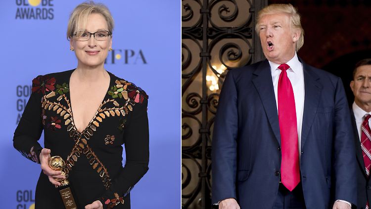 Meryl Streep hat mit ihrer Rede bei den Golden Globes den Ärger von Donald Trump auf sich gezogen.