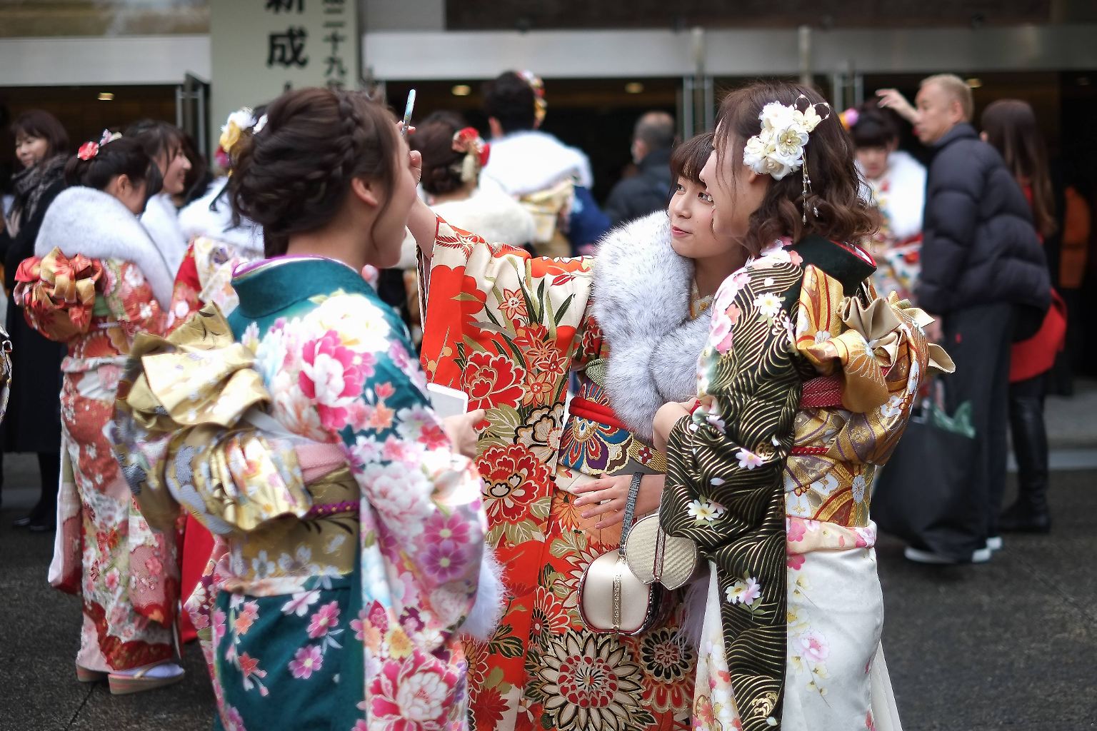 Volljährig ist man in Japan mit 20.