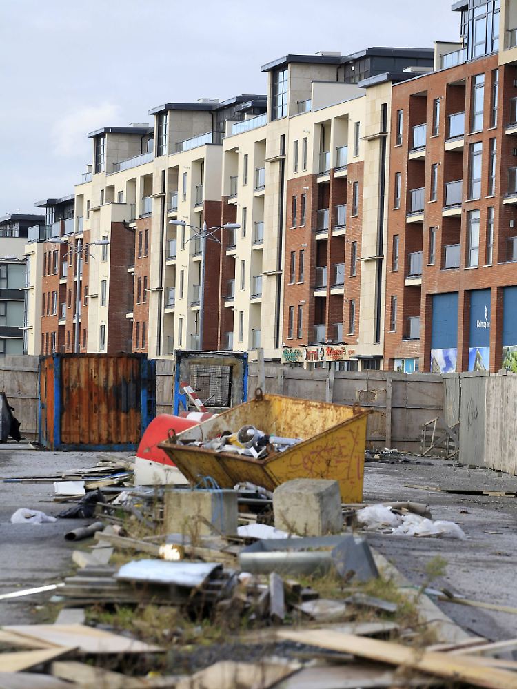 Die Immobilienblase ist geplatzt.