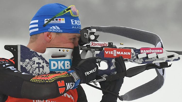 Erik Lesser brockte den deutschen Herren direkt zu Beginn eine Strafrunde ein.