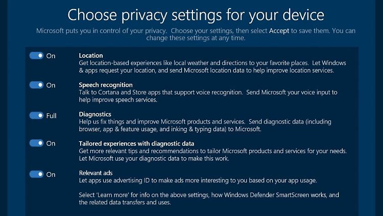 Künftig weist Microsoft Nutzer deutlich auf die Privatsphäre-Einstellungen hin.