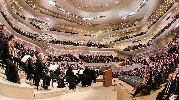 Der Konzertsaal ist das Herzstück der Elbphilharmonie.