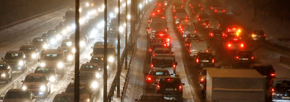 Spaß machte der Straßenverkehr am Nachmittag in Berlin nun wirklich nicht.