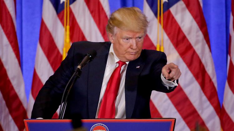 Donald Trump ist außer sich vor Wut.
