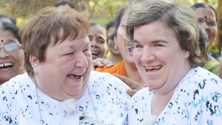 Waren nicht immer ein Herz und eine Seele, aber oft: Irene Fischer (l.) und ihre Tochter Beate.