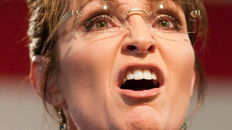 Noch neu in der Weltpolitik: Sarah Palin.