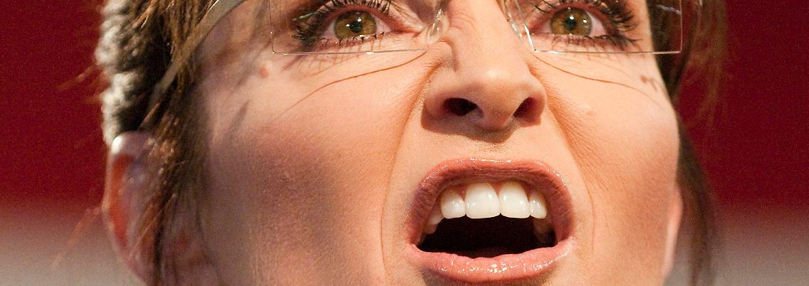 Noch neu in der Weltpolitik: Sarah Palin.