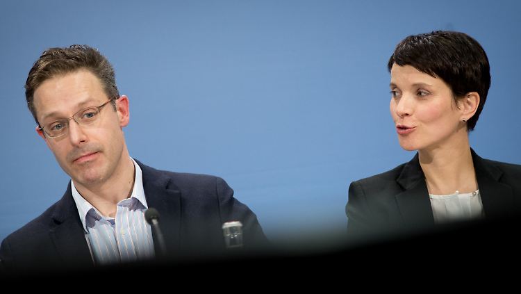Seit einigen Wochen verheiratet: Marcus Pretzell und Frauke Petry von der AfD.