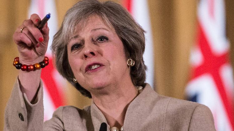 Will am Dienstag eine Grundsatzrede halten: Theresa May.