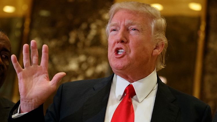Donald Trump reagiert verärgert auf den Boykott einiger Kongressmitglieder.