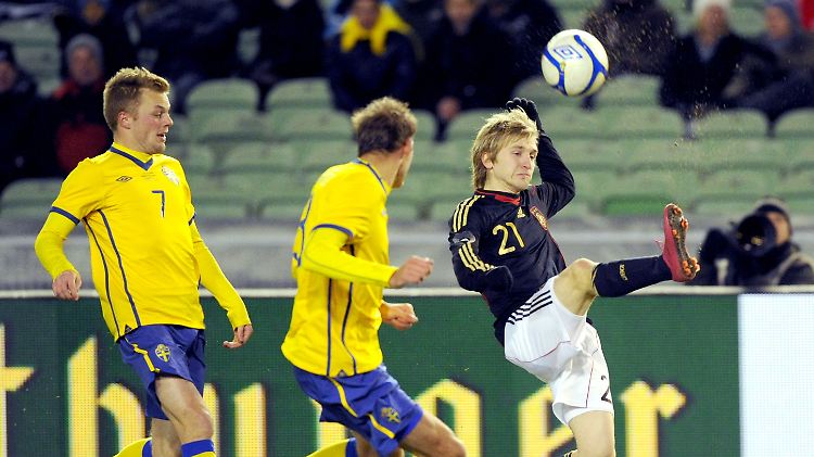 Der Ball war in Göteborg nur phasenweise nicht hart umkämpft.