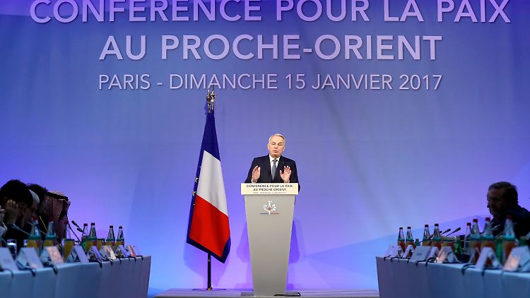 Bei einer internationalen Nahost-Konferenz in Paris haben rund 70 Länder Israel und Palästinenser aufgerufen, sich ernsthaft für eine Zwei-Staaten-Lösung einzusetzen.