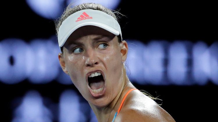 Erfolgreich durchgebissen: Angelique Kerber.