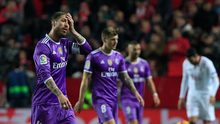 "Wir sind immer noch Erster. Jetzt geht es weiter": Sergio Ramos, Real Madrid.