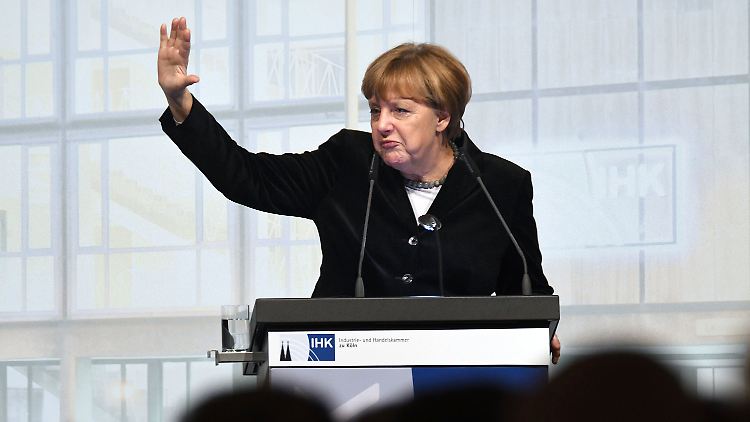 Gemeinsames Handeln: Das fordert Kanzlerin Merkel von der deutschen Wirtschaft.