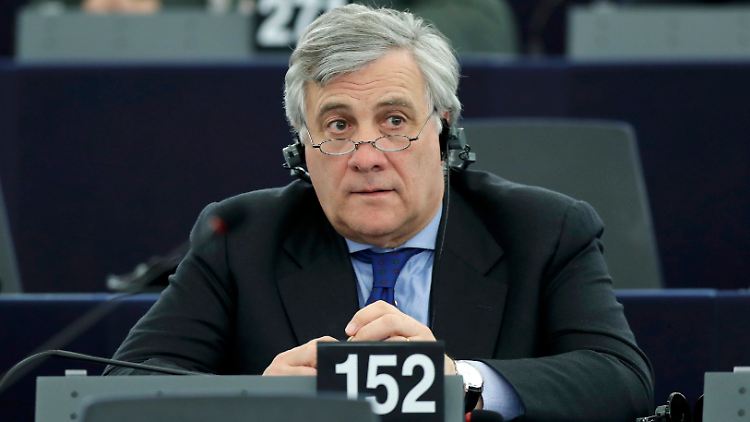 Der konservative Kandidat Antonio Tajani.