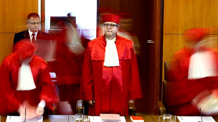 Verkündete das NPD-Urteil: Verfassungsgerichtspräsident Andreas Voßkuhle.