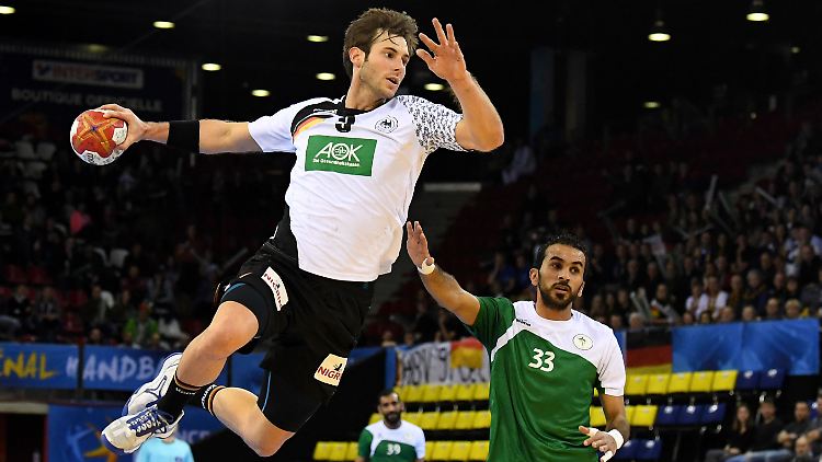 Uwe Gensheimer und Co. hatten trotz schwächeren Phasen im Spiel keine Mühe mit den Saudis.