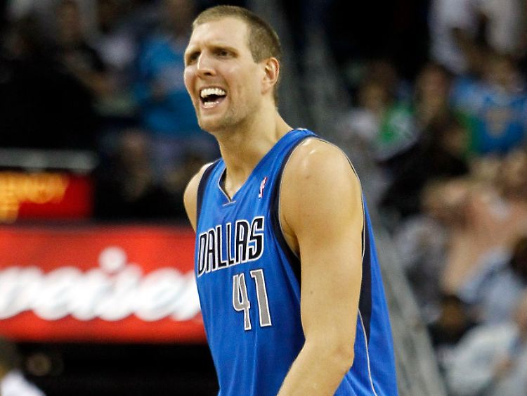 Unglücklich: Dirk Nowitzki.