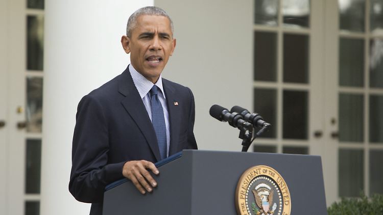 Obama hatte die Klimaschutzvereinbarungen von Paris gelobt.