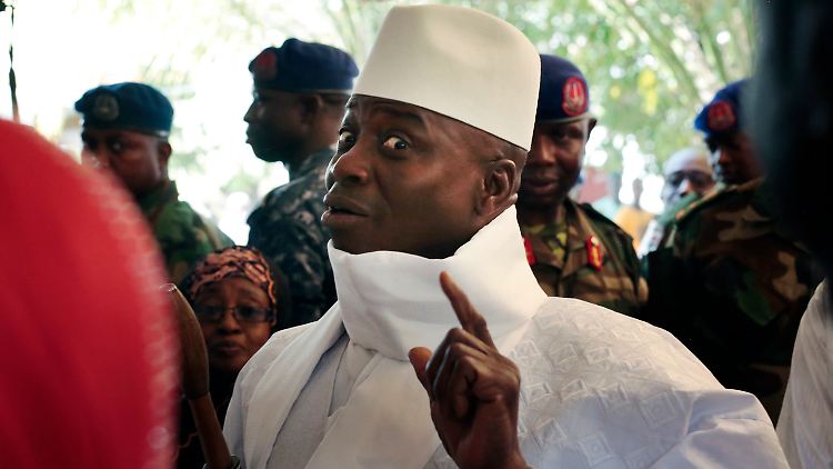 Seit 1994 hielt Yahya Jammeh das Amt des Präsidenten inne.